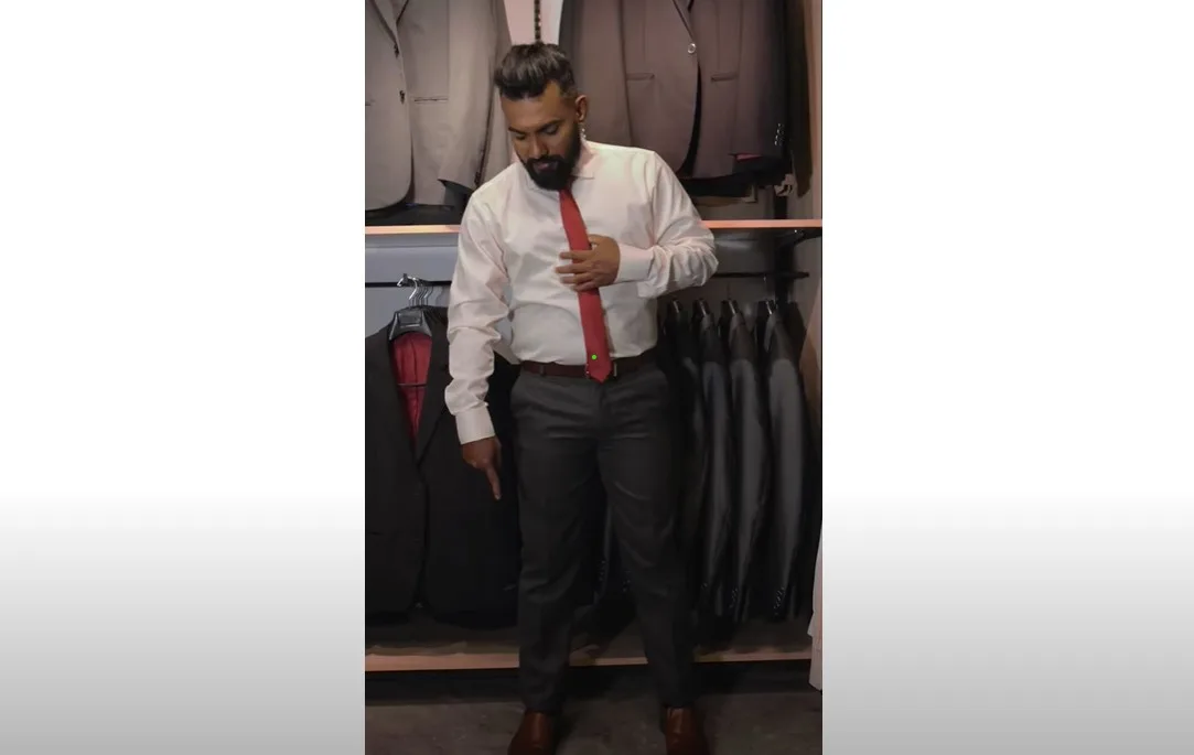 Moosa Wasym's guide to style grey pants